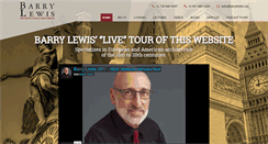 Desktop Screenshot of barrylewis.org