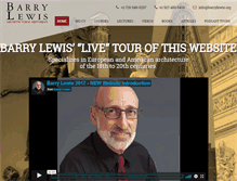 Tablet Screenshot of barrylewis.org